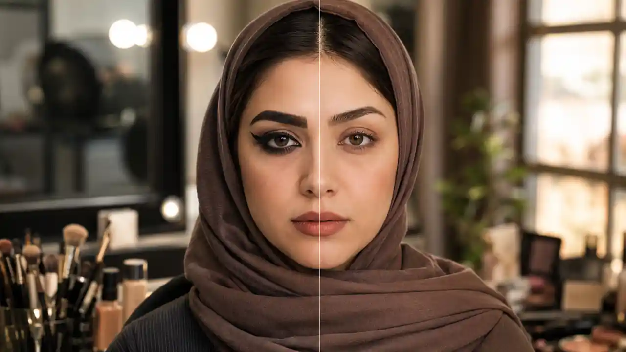 اشتباه های آرایشی که چهره را مسن نشان می دهند