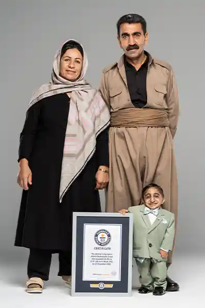 کوتاه قدترین مرد جهان